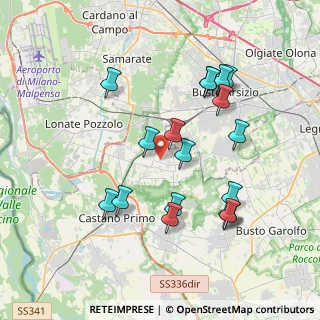 Mappa , 20020 Magnago MI, Italia (3.775)