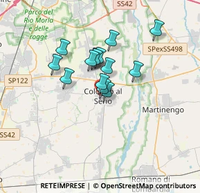 Mappa Via Vittorio Veneto, 24055 Cologno Al Serio BG, Italia (2.43071)