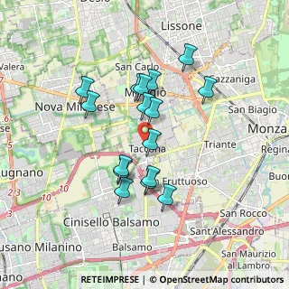 Mappa Via Santa Caterina, 20835 Muggiò MB, Italia (1.5075)