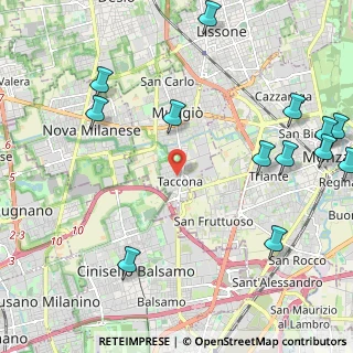 Mappa Via Santa Caterina, 20835 Muggiò MB, Italia (2.90077)