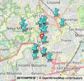 Mappa Via Guglielmo Marconi, 20835 Muggiò MB, Italia (1.5075)