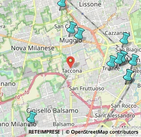 Mappa Via Santa Caterina, 20835 Muggiò MB, Italia (2.745)