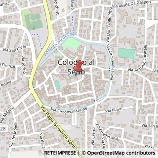 Mappa Piazza Agliardi, 19, 24055 Cologno al Serio, Bergamo (Lombardia)