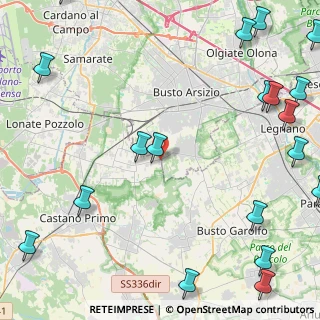 Mappa Via E. Tarantelli, 21052 Magnago MI, Italia (7.1315)