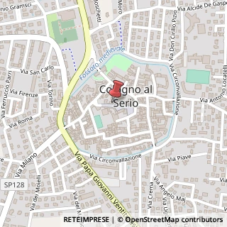 Mappa Via Alessandro Manzoni, 6, 24055 Cologno al Serio, Bergamo (Lombardia)
