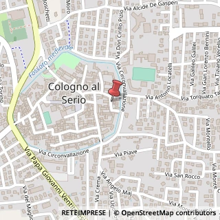 Mappa Vicolo Verdi, 3, 24055 Cologno al Serio, Bergamo (Lombardia)