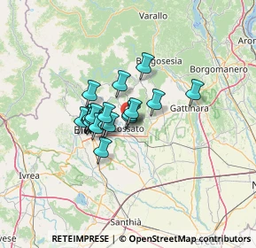 Mappa Via Lavino, 13836 Cossato BI, Italia (8.4)