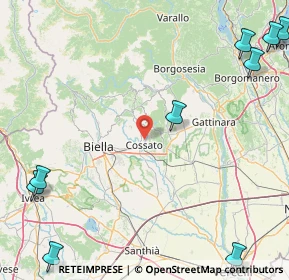 Mappa Via Lavino, 13836 Cossato BI, Italia (32.88385)