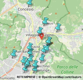 Mappa Via Conicchio, 25136 Brescia BS, Italia (2.086)