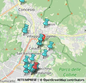 Mappa Via Conicchio, 25136 Brescia BS, Italia (2.293)