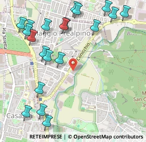 Mappa Via Conicchio, 25136 Brescia BS, Italia (0.6675)