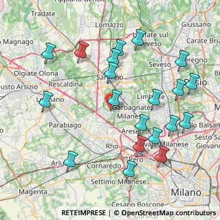 Mappa Via Don Minzoni, 20020 Lainate MI, Italia (9.0725)