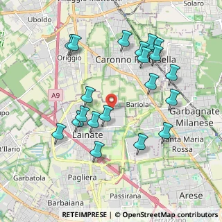 Mappa Via Don Giovanni Minzoni, 20020 Lainate MI, Italia (2.0115)