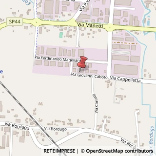 Mappa Via G. Caboto, 1, 35010 Trebaseleghe, Padova (Veneto)