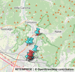 Mappa Via Gian Battista Rodella, 25136 Brescia BS, Italia (4.27909)