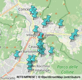 Mappa Via Gian Battista Rodella, 25136 Brescia BS, Italia (1.964)