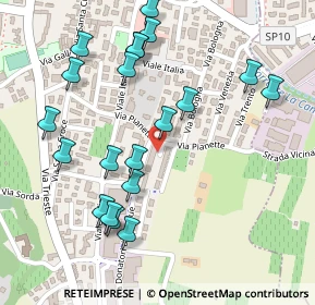 Mappa Via Pianette, 25064 Piazza BS, Italia (0.269)