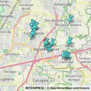 Mappa Via Don Benedetto Galbiati, 20864 Agrate Brianza MB, Italia (1.63625)