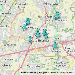 Mappa Via Don Benedetto Galbiati, 20864 Agrate Brianza MB, Italia (1.55667)