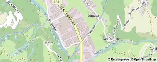 Mappa San Pietro Mussolino
