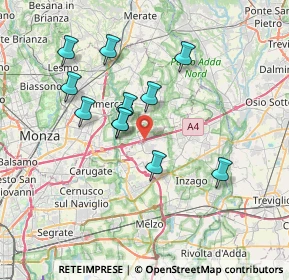 Mappa 20873 Trezzo sull'Adda MI, Italia (6.40364)