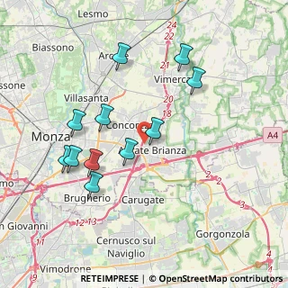 Mappa Via Madre Ada Bianchi, 20864 Agrate Brianza MB, Italia (3.73)