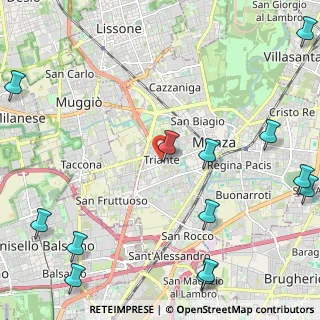 Mappa Viale Vittorio Veneto, 20052 Monza MB, Italia (3.28)