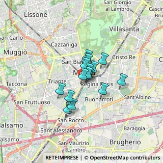 Mappa Corso Milano, 20052 Monza MB, Italia (0.975)