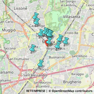 Mappa Corso Milano, 20052 Monza MB, Italia (1.21643)