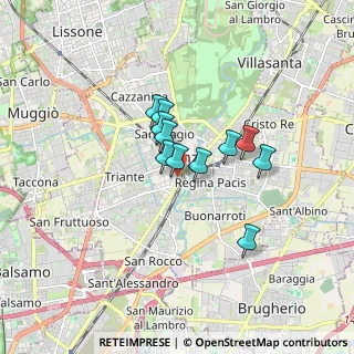 Mappa Corso Milano, 20052 Monza MB, Italia (1.11727)