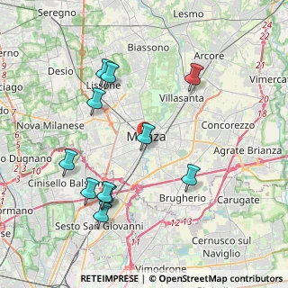 Mappa Corso Milano, 20052 Monza MB, Italia (4.14636)