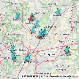 Mappa Corso Milano, 20052 Monza MB, Italia (4.40882)