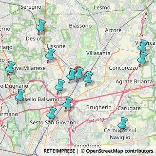 Mappa Corso Milano, 20052 Monza MB, Italia (4.80923)