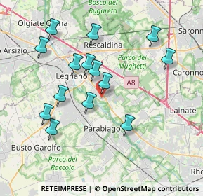 Mappa Via la Pira Giorgio, 20028 San Vittore Olona MI, Italia (3.68357)