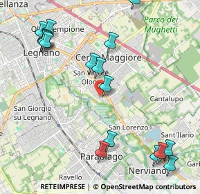 Mappa Via la Pira Giorgio, 20028 San Vittore Olona MI, Italia (2.56118)