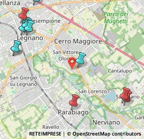 Mappa Via la Pira Giorgio, 20028 San Vittore Olona MI, Italia (2.98818)