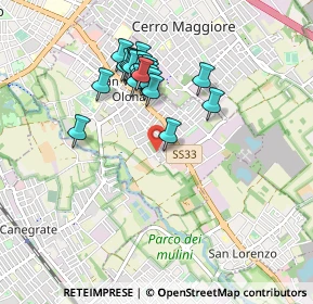 Mappa Via la Pira Giorgio, 20028 San Vittore Olona MI, Italia (0.804)