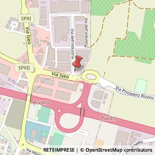 Mappa Via dell'Industria, 50, 25030 Erbusco, Brescia (Lombardia)