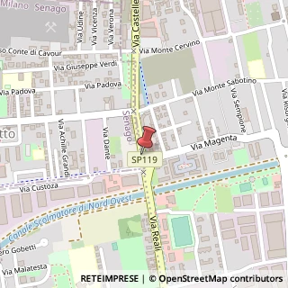Mappa Via Comasina,  24, 20030 Senago, Milano (Lombardia)