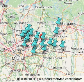 Mappa E64, 20873 Trezzo sull'Adda MI, Italia (10.613)