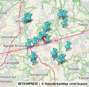 Mappa E64, 20873 Trezzo sull'Adda MI, Italia (3.3615)