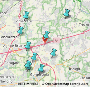 Mappa E64, 20873 Trezzo sull'Adda MI, Italia (4.47833)