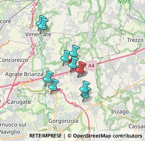 Mappa E64, 20873 Trezzo sull'Adda MI, Italia (2.58727)