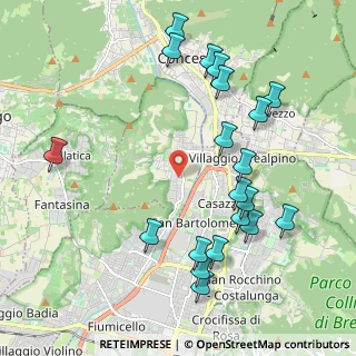 Mappa Via Vanoni, 25060 Collebeato BS, Italia (2.2945)