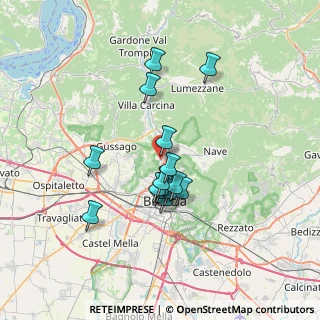 Mappa Via E. Vanoni, 25060 Collebeato BS, Italia (5.72267)