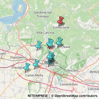 Mappa Via Vanoni, 25060 Collebeato BS, Italia (5.225)