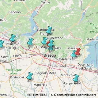 Mappa Via Vanoni, 25060 Collebeato BS, Italia (18.61167)