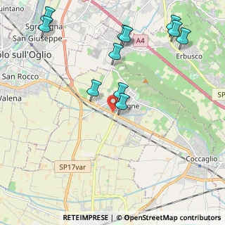 Mappa Via Brescia, 25033 Cologne BS, Italia (2.43818)