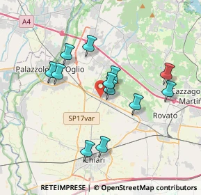 Mappa Via Brescia, 25033 Cologne BS, Italia (3.2925)