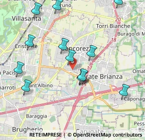Mappa Via Salvo D'Acquisto, 20863 Concorezzo MB, Italia (2.1)